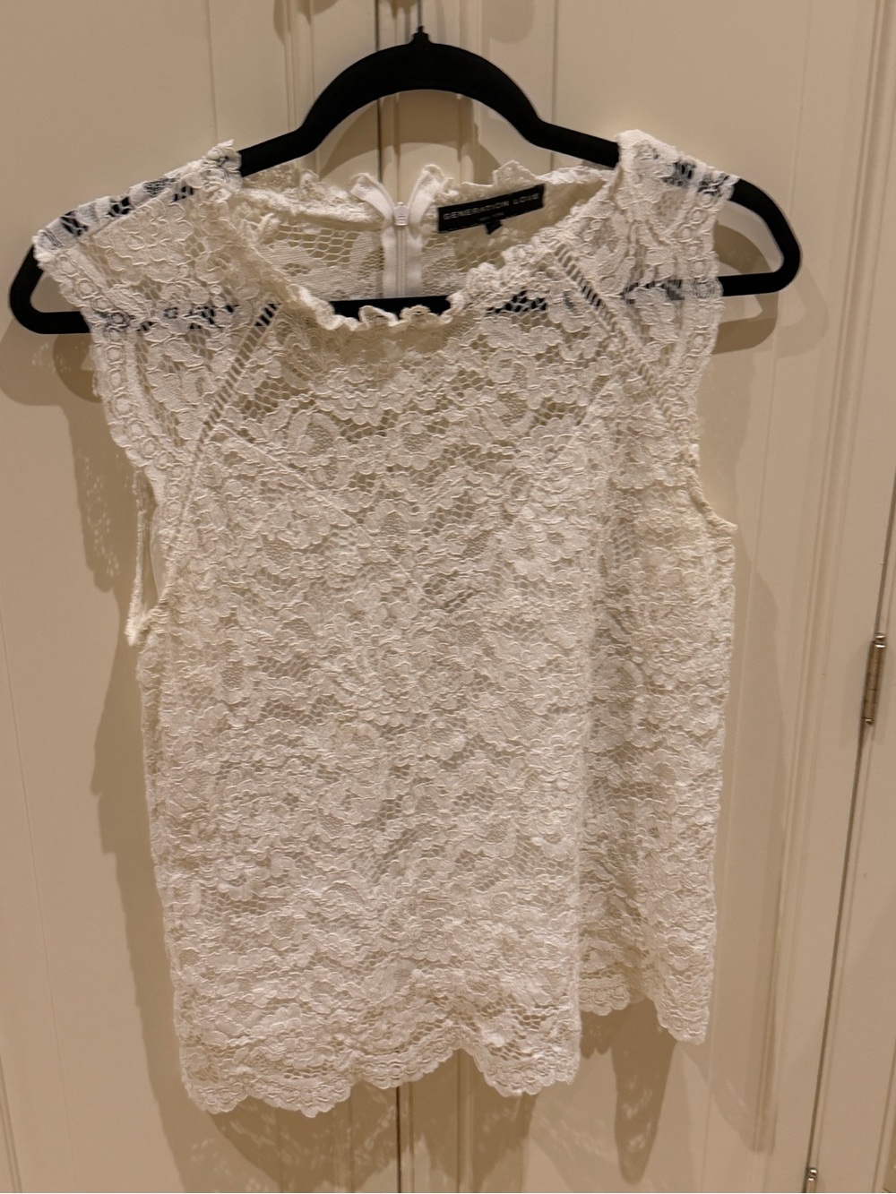 Generation Love Ivory Floral Lace Camisole